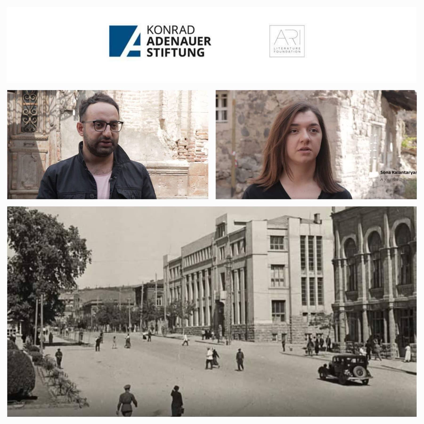 Urban Memory: Vernacular Yerevan in the Context of Soviet Literature – a Research in the Frames of Cultural Memory Project in Cooperation with Konrad-Adenauer-Stiftungi