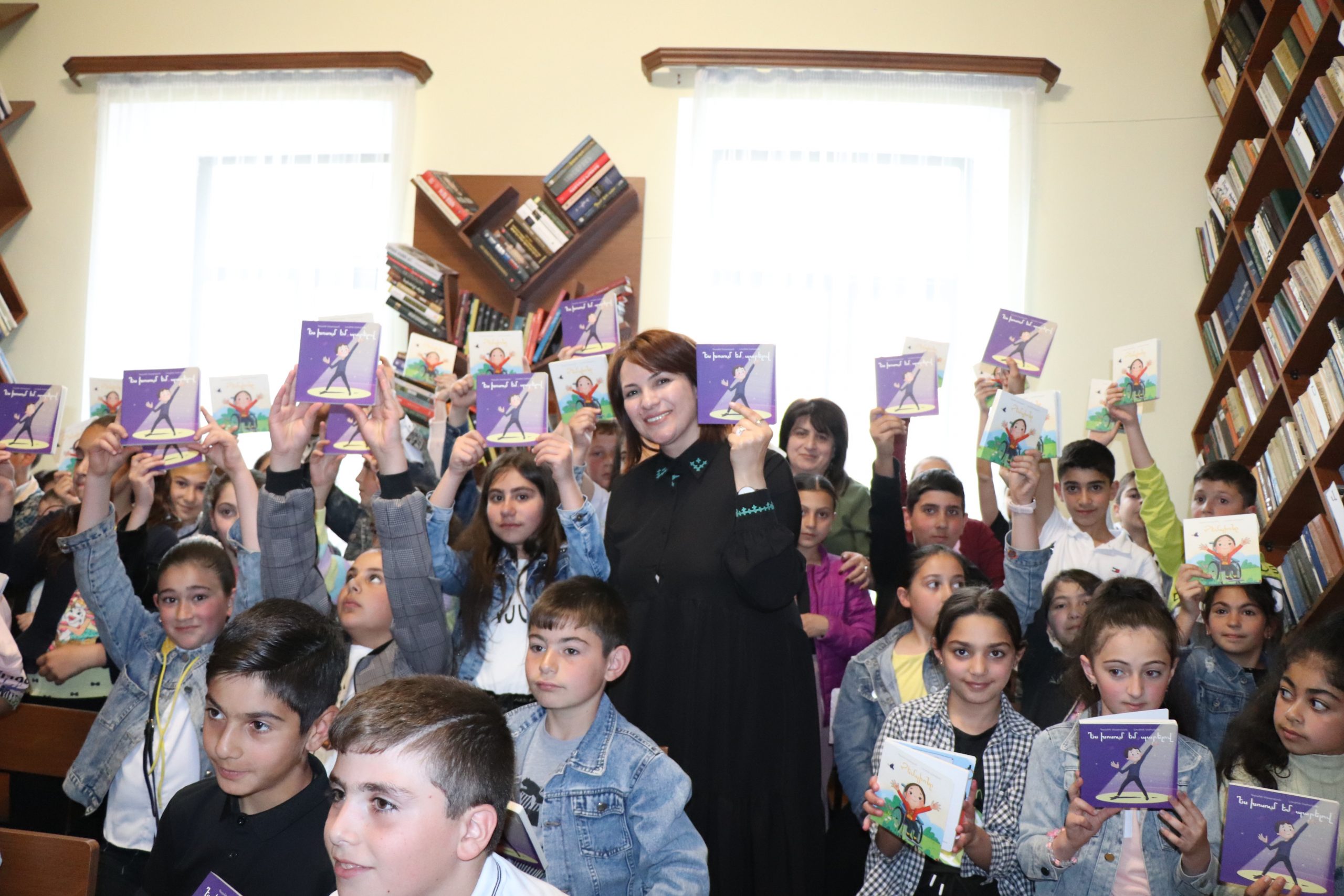 DIFFERENT STORIES Picture Books – Visit to Gegharkunik Regional Library after Vardges Petrosyan