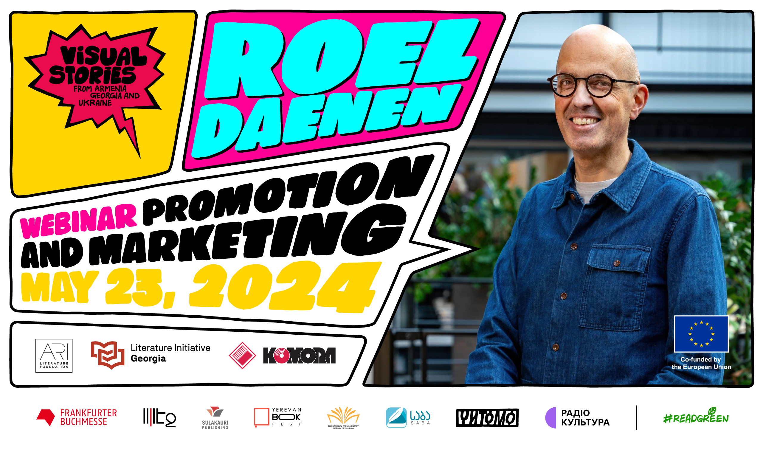 Visual stories: Webinar on Promotion and Marketing of Comic Books by Roel Daenen (video)